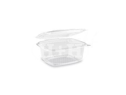 Miska (PP) s víčkem oválná průhledná 500ml