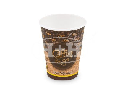 Papírový kelímek "Coffee to go" 420 ml | L
