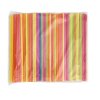 Slámka plastová JUMBO NEON 280x8mm ZNOVU POUŽITELNÁ