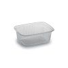 Miska 200ml (PP) hranatá průhledná 108 x 81 mm