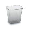 Miska 500ml (PP) hranatá průhledná 108 x 81 mm
