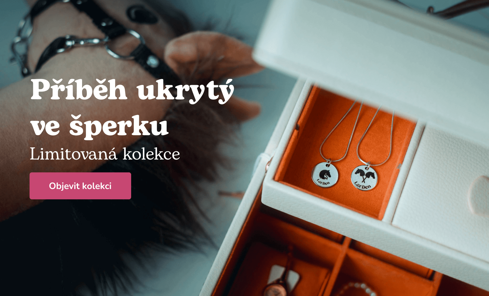 LarDen Hobby Horse Bijou - hobby horse, koník na tyči, kůň na tyči