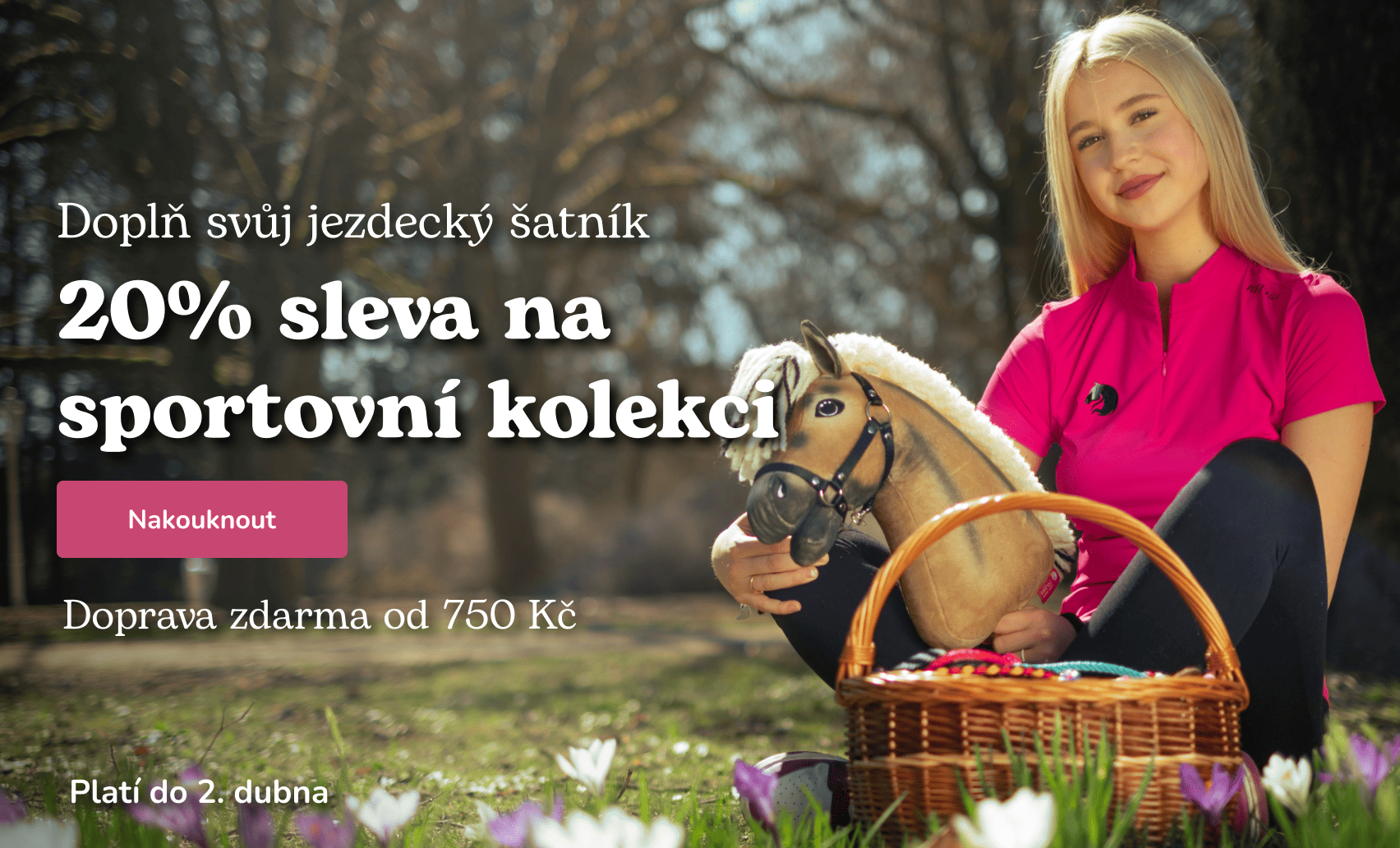 LarDen Velikonoce 2026 - hobby horse, koník na tyči, kůň na tyči