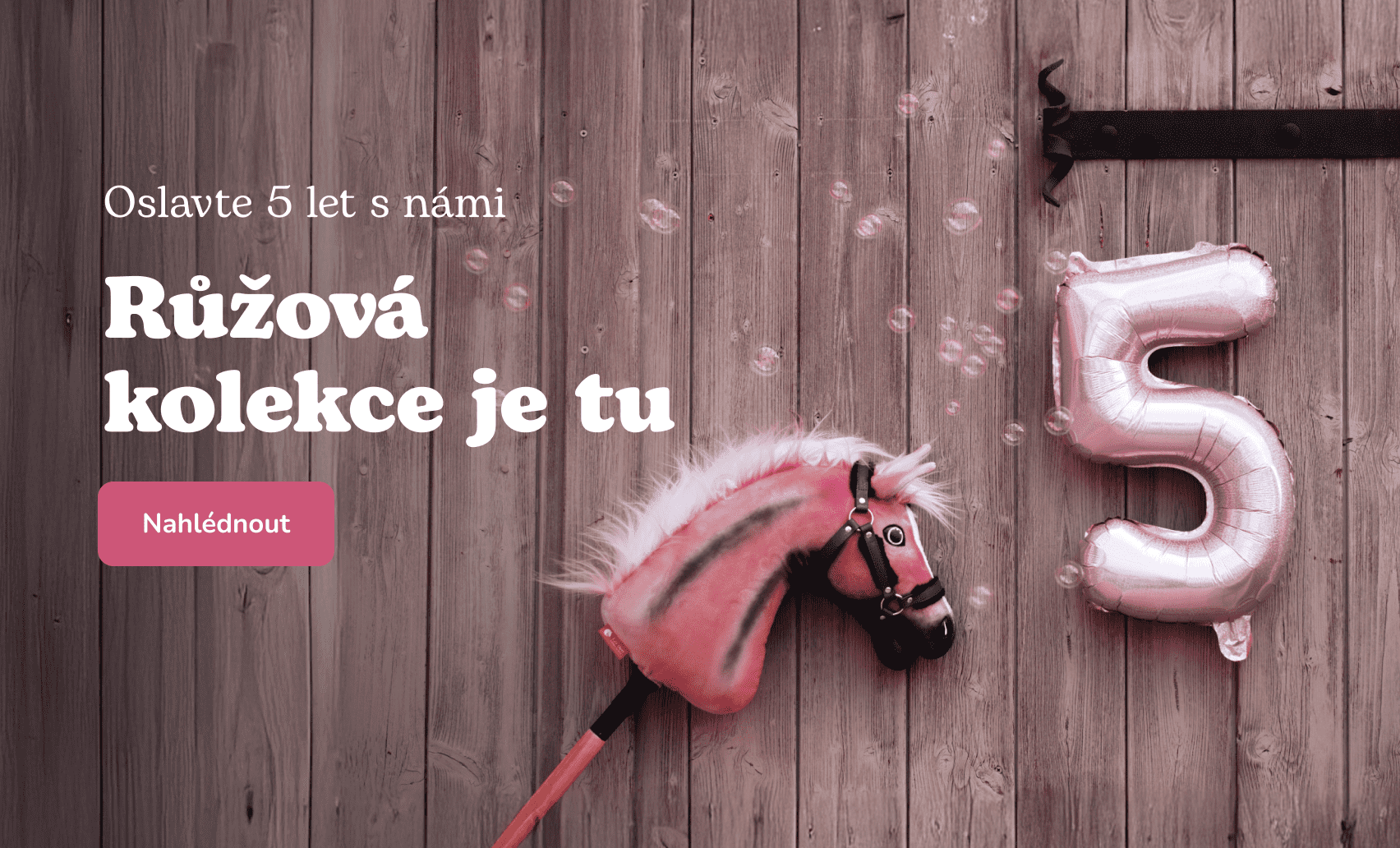 Růžová kolekce je tu