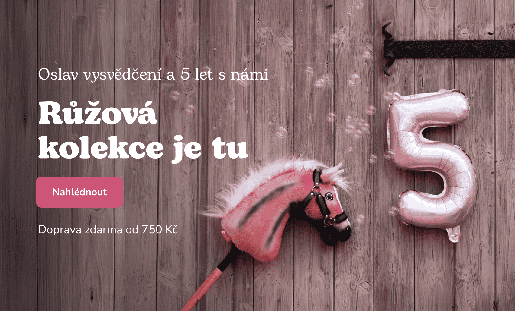 Růžová kolekce je tu
