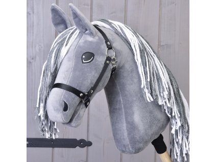 Hobby Horse Calypso s černou ohlávkou (vel. M)