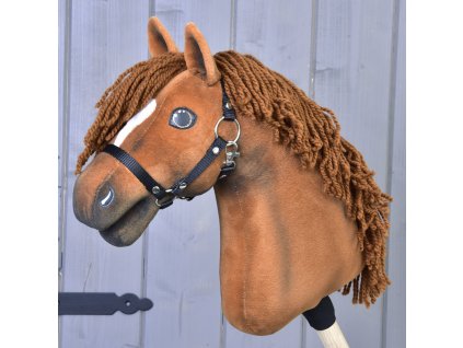Hobby Horse Pippa s černou ohlávkou (vel. S)
