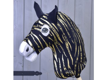 Hobby Horse Lycra ochranný oblek Zebra gold