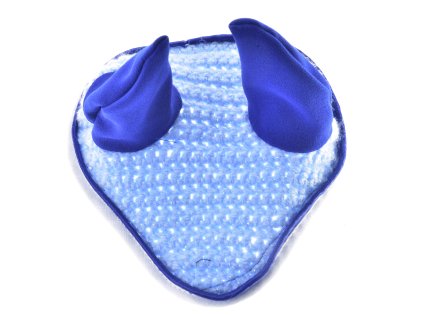 Čabraka háčkovaná Blue Sport