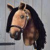 Hobby Horse Stormy s černou ohlávkou