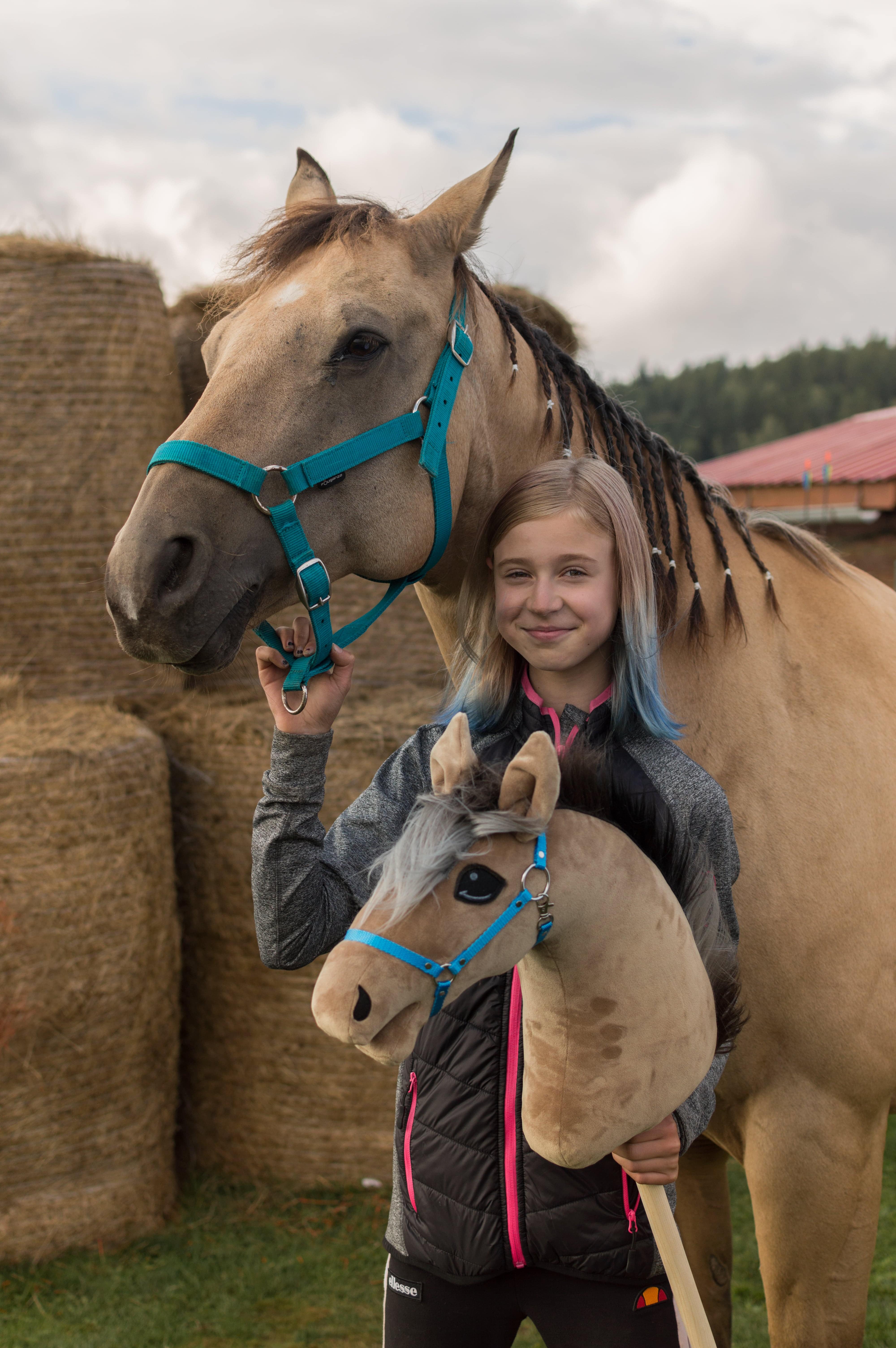 Reiten ist ihr Hobby