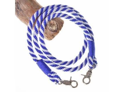 Hobby Horse -Zügel Streifen blau