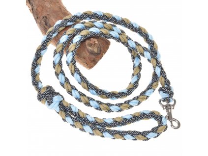 Stockpferd - Gestrickte Leine Winter