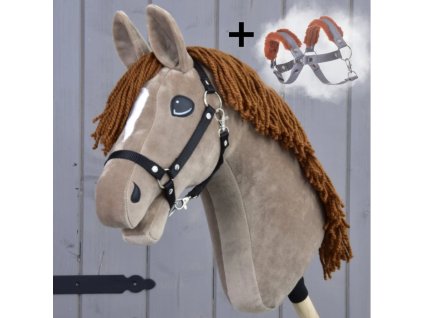 Hobby Horse Oliver mit Schwarzem Halfter + Fellhalfter kostenlos.