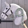 Horse on a Stick - Braided Leash Winter