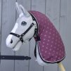 Horse on a Stick Blanket Purple