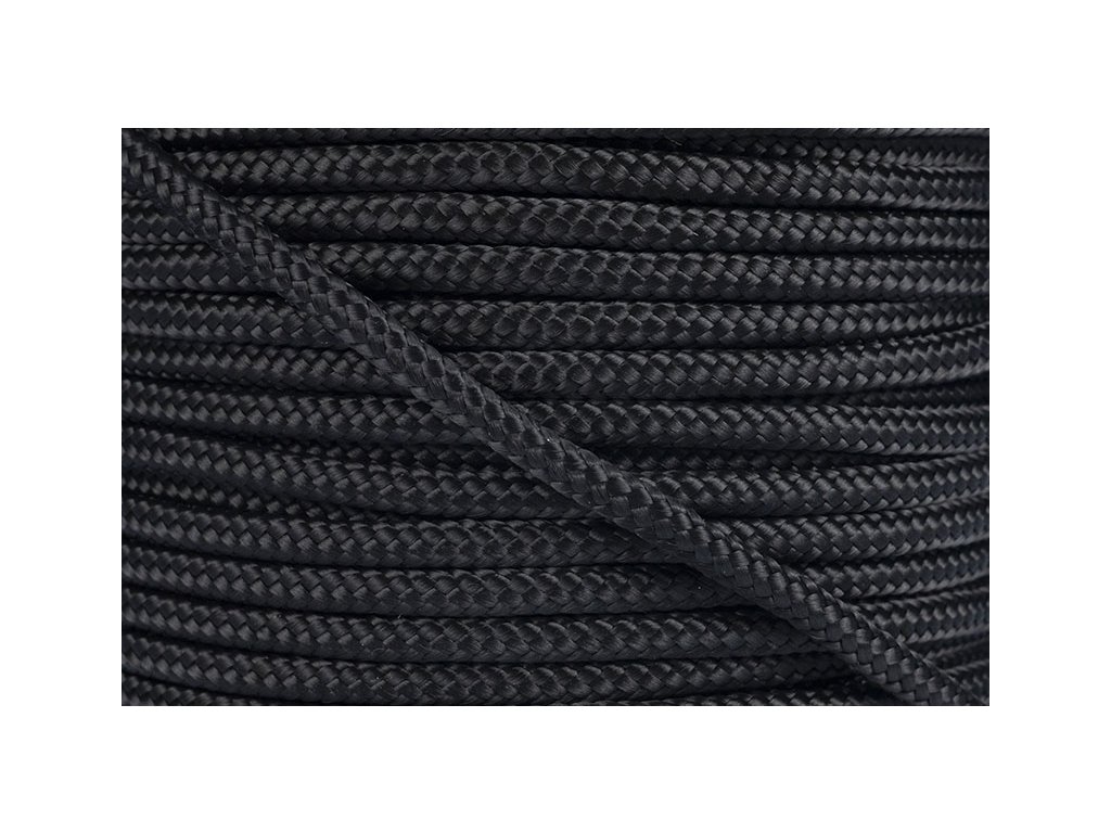 PP 4mm s jádrem černá 1