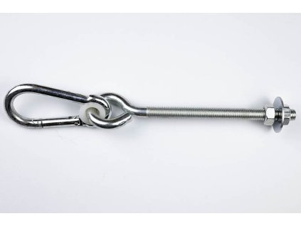 Houpačkový hák kyvný s karabinou M12x280mm