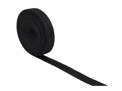 Popruh 20mm černý 1