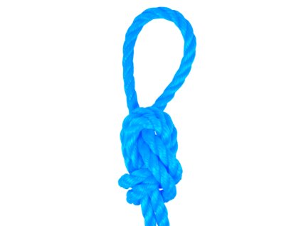 PP lano modré stáčené 16mm