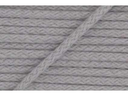 2966 bavlnena snura 4mm svetle seda karta 50m