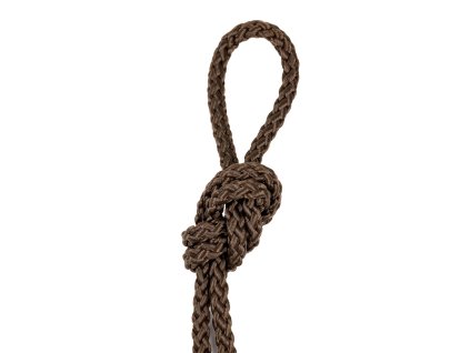 Šňůra PP Polypropylen 6mm bez jádra hnědá