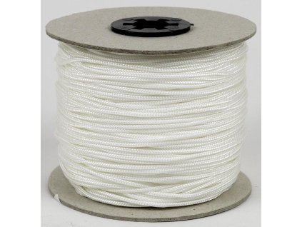 žaluziová šňůra bílá