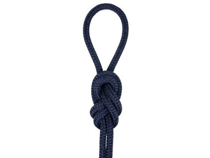Jachtingové PES pletené lano Laguna 12mm navy blue