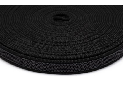 Popruh s vetkanou gumou 20mm fialový