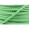 Šňůra PP Polypropylen 4mm bez jádra Světle zelená cívka