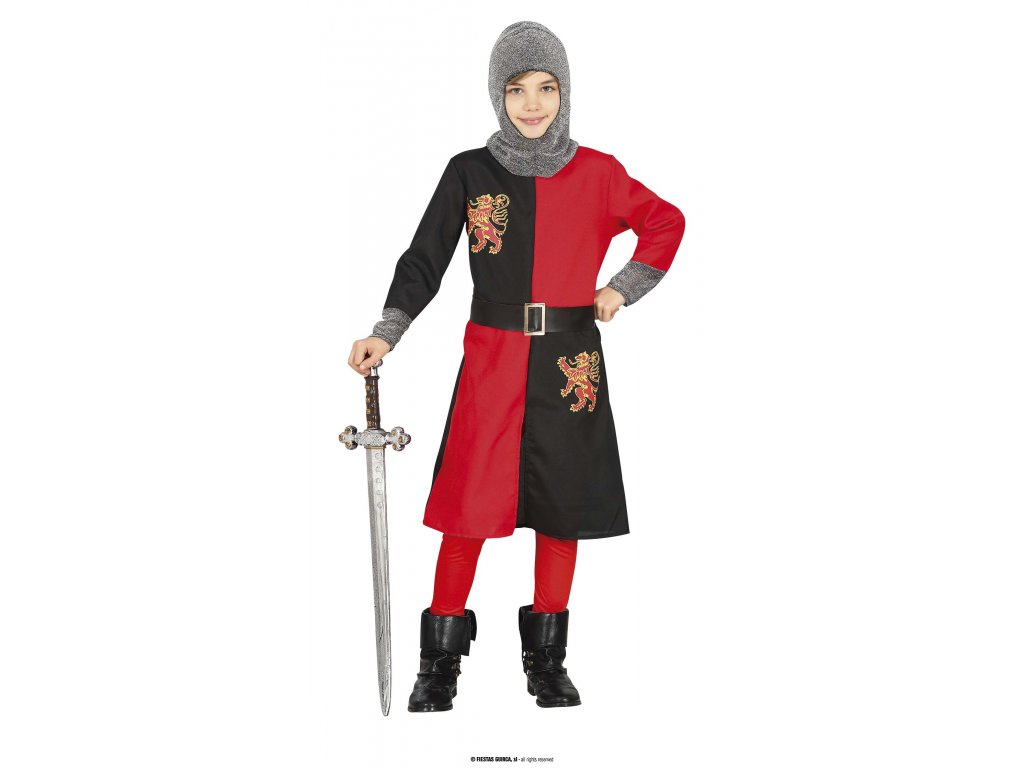 středověký rytíř dětský kostým
