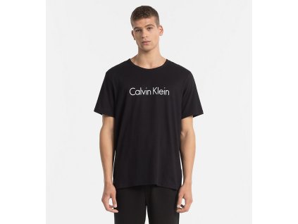 Calvin Klein Pánské Tričko Černé XL + textilní rouška ke každé objednávce zdarma