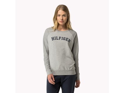 Tommy Hilfiger Mikina Šedá + textilní rouška ke každé objednávce zdarma