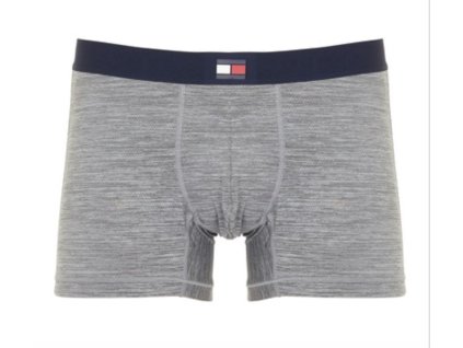 Tommy Hilfiger Boxerky Fluide Grey + textilní rouška ke každé objednávce zdarma