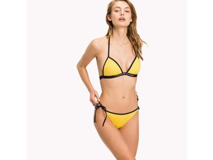 Tommy Hilfiger Cheeky String Side Plavky Yellow Spodní Díl S