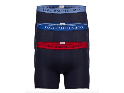 Ralph Lauren 3Pack Boxerky Navy&Sapphire + textilní rouška ke každé objednávce zdarma