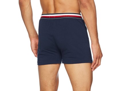 Tommy Hilfiger Jersey Boxerky Navy + textilní rouška ke každé objednávce zdarma