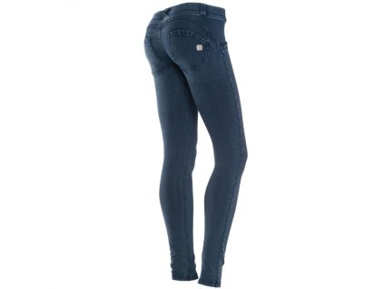 Freddy Jeans Tmavé S Modrými Švy Snížený Pas XL