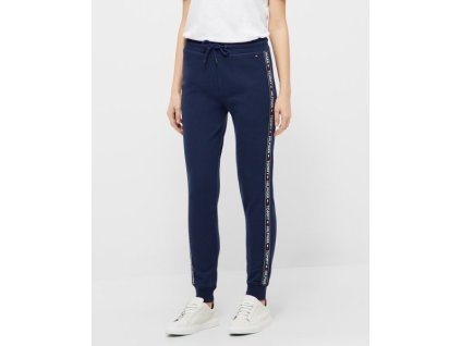 Tommy Hilfiger Cotton Terry Sweatpants Navy dámské tepláky TH