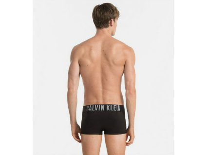 Calvin Klein Boxerky Intense Power Black LR XL + textilní rouška ke každé objednávce zdarma