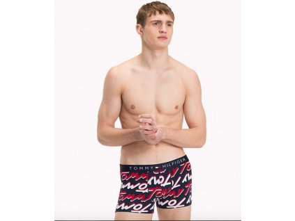 Tommy Hilfiger Boxerky Trunk Bold + textilní rouška ke každé objednávce zdarma