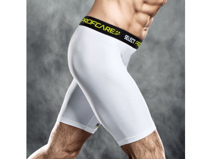 Kompresní šortky Select Compression shorts 6402 bílá