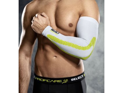 Select Compression arm sleeves 6610 bílá