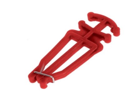 Nosič běžek Sedco 5,3 x 13,5 x 1,3 cm (Varianta červená)