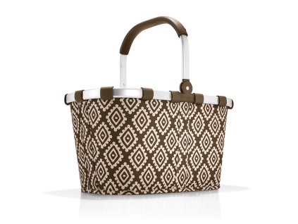 Reisenthel CarryBag Diamonds Mocha + textilní rouška ke každé objednávce zdarma