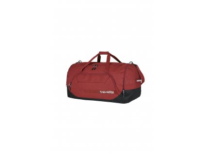 Travelite Kick Off Duffle XL Red + textilní rouška ke každé objednávce zdarma