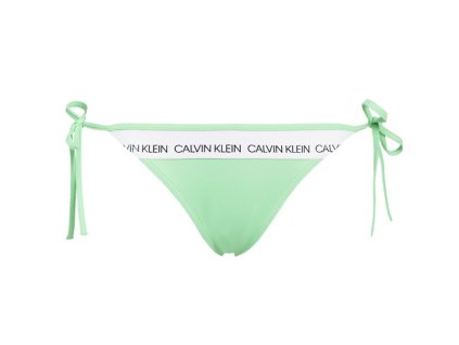 Calvin Klein Plavky CK Logo Green Spodní Díl XS