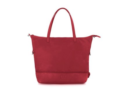 Heys HiLite Zip Packaway Tote Red/Grey + textilní rouška ke každé objednávce zdarma