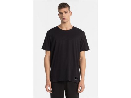 Calvin Klein Pánské Tričko All Black + textilní rouška ke každé objednávce zdarma