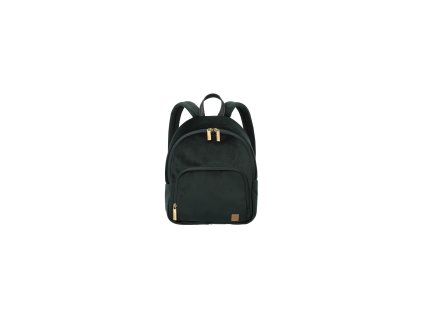 Titan Barbara Velvet Backpack Forest Green + textilní rouška ke každé objednávce zdarma